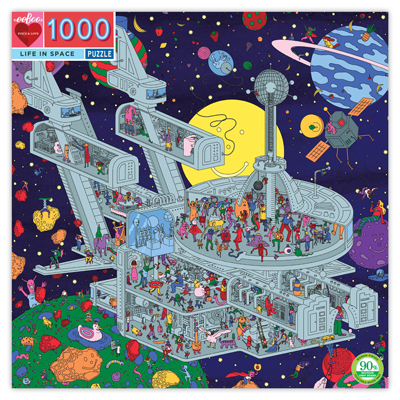 Life in Space 1000 piece puzzle 1