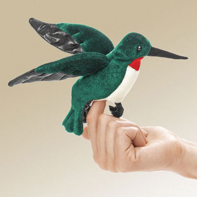 Mini Hummingbird puppet by Folkmanis 1