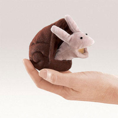 Mini Snail puppet by Folkmanis 1