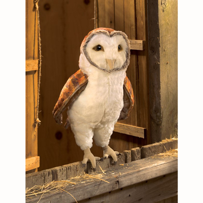 Barn Owl puppet 1