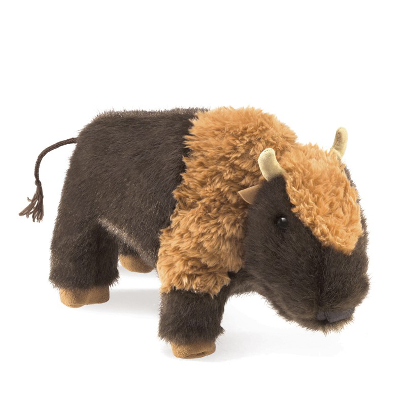 Small Bison puppet by Folkmanis 1