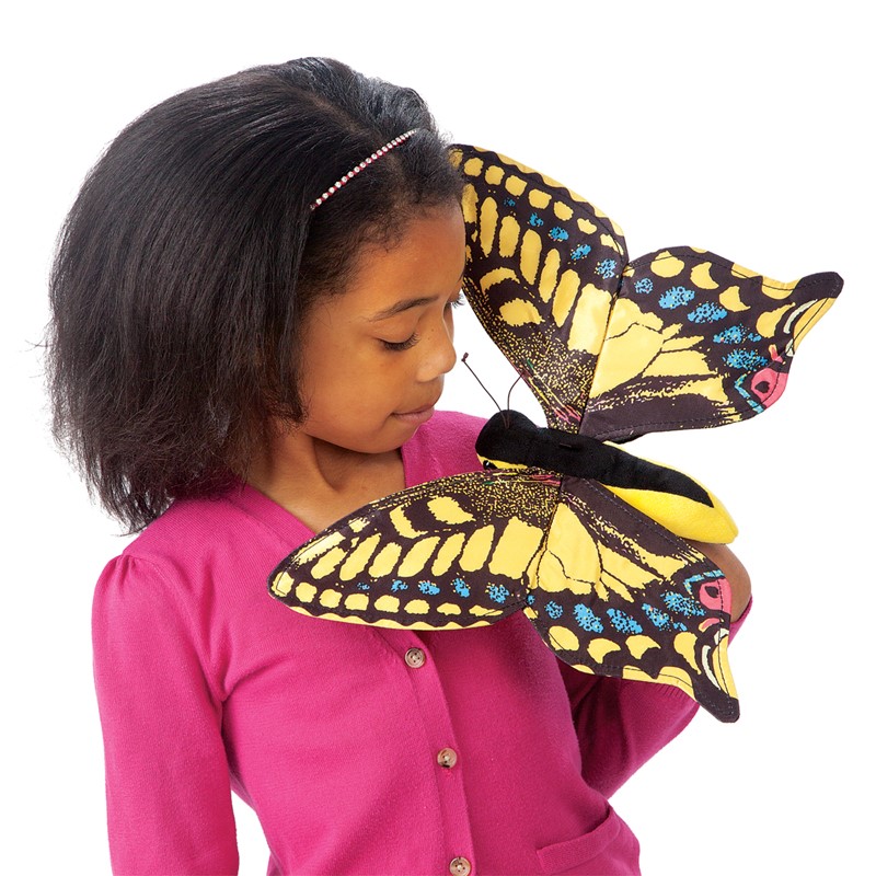 Swallowtail Butterfly puppet by Folkmanis 2