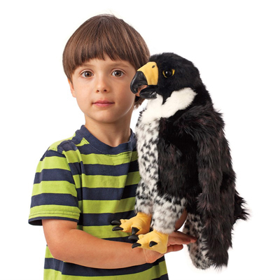 Peregrine Falcon puppet 2