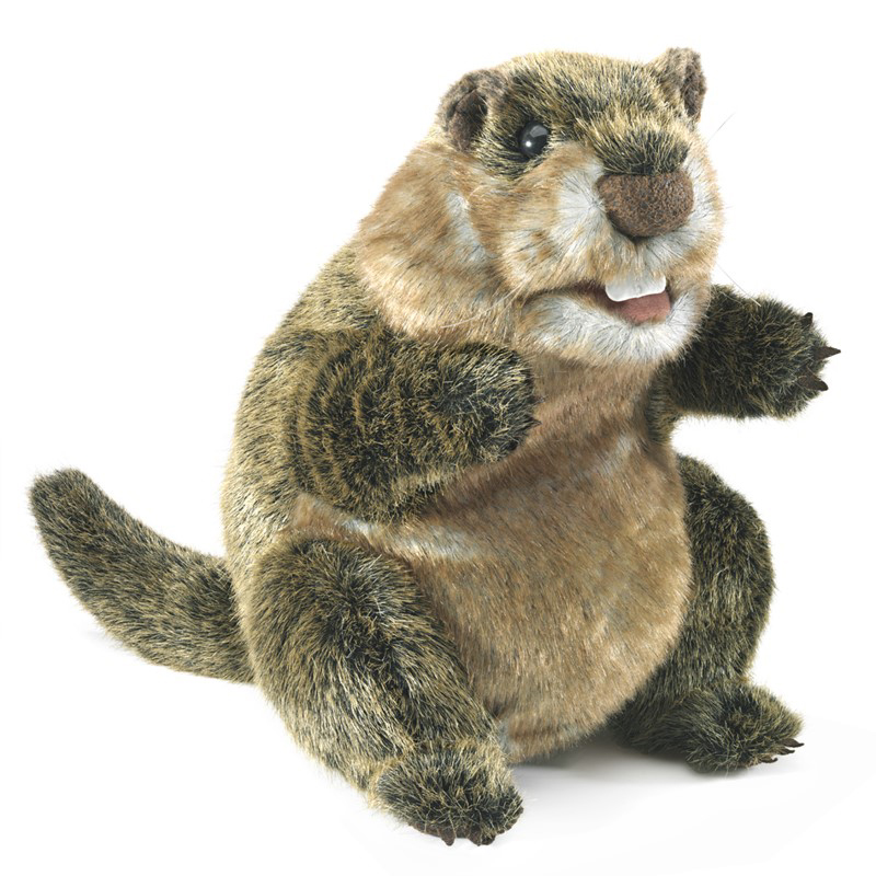 Groundhog puppet by Folkmanis 1