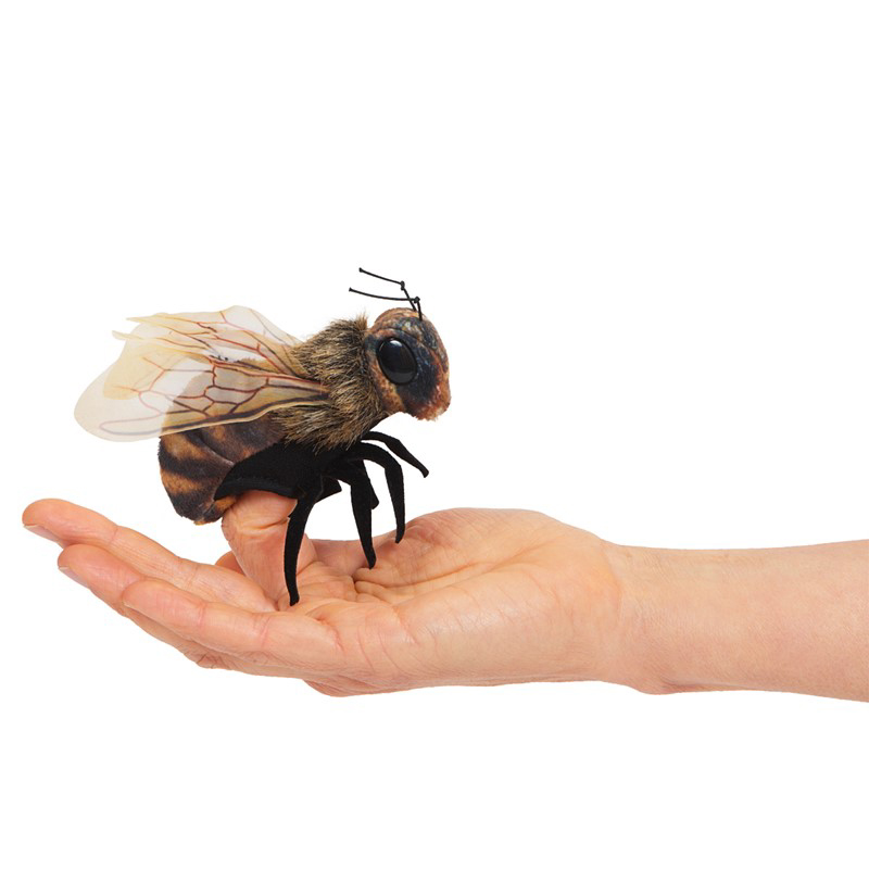Mini Bee puppet by Folkmanis 1