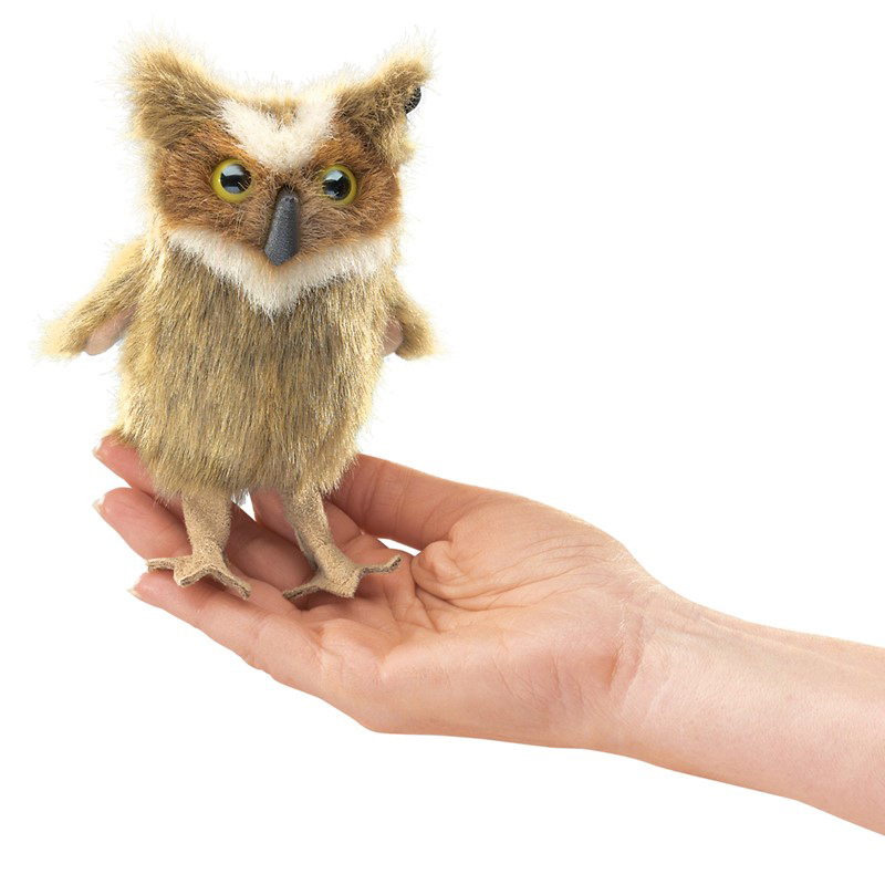 Mini Great Horned Owl 1