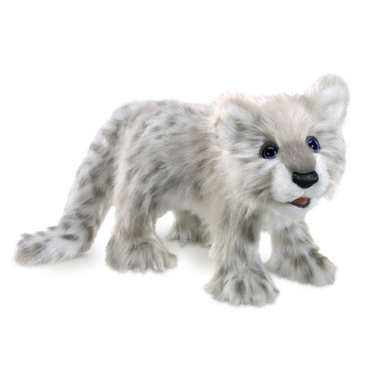 Snow Leopard Cub Puppet 1
