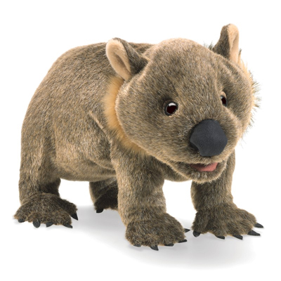 Wombat puppet 1