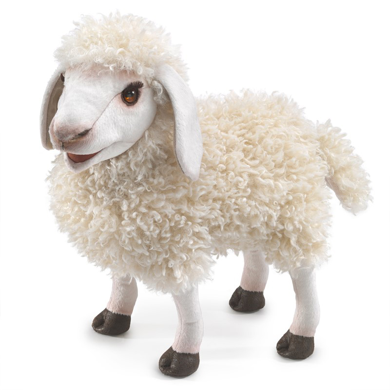 Woolly Sheep puppet by Folkmanis 1