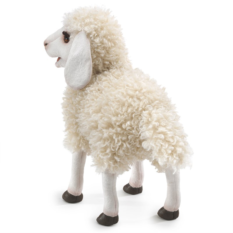 Woolly Sheep puppet by Folkmanis 2