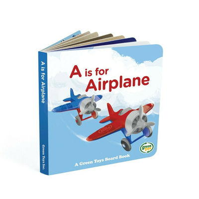 Airplane and board book set by Green Toys 3