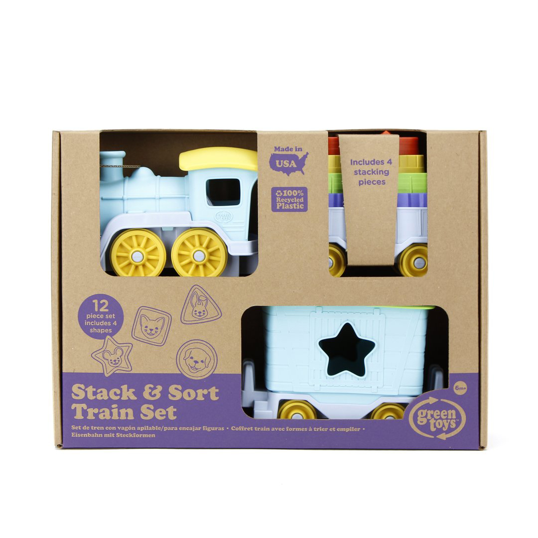Stack and Sort Train by Green Toys 3