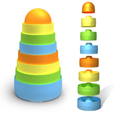 Stacker toy by Green Toys 1