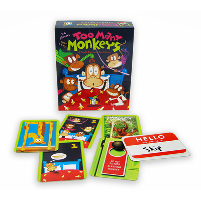 Too Many Monkeys - A Totally Bananas Card Game 1