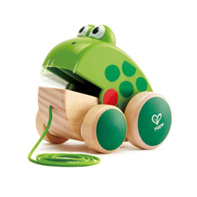 Frog Pull Along Toy 1