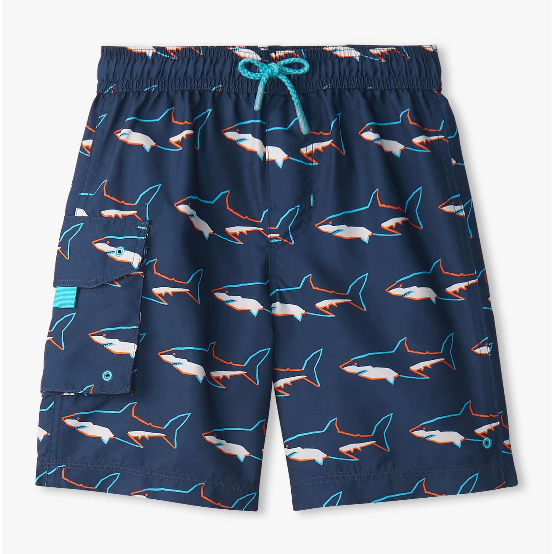 Swimming Sharks Board Shorts 1