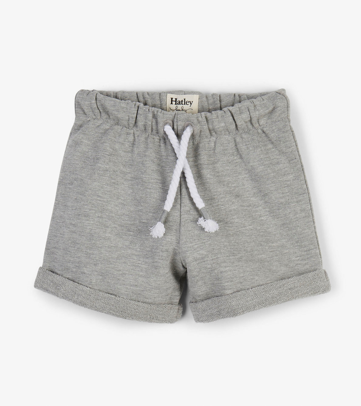 Grey terry shorts 1