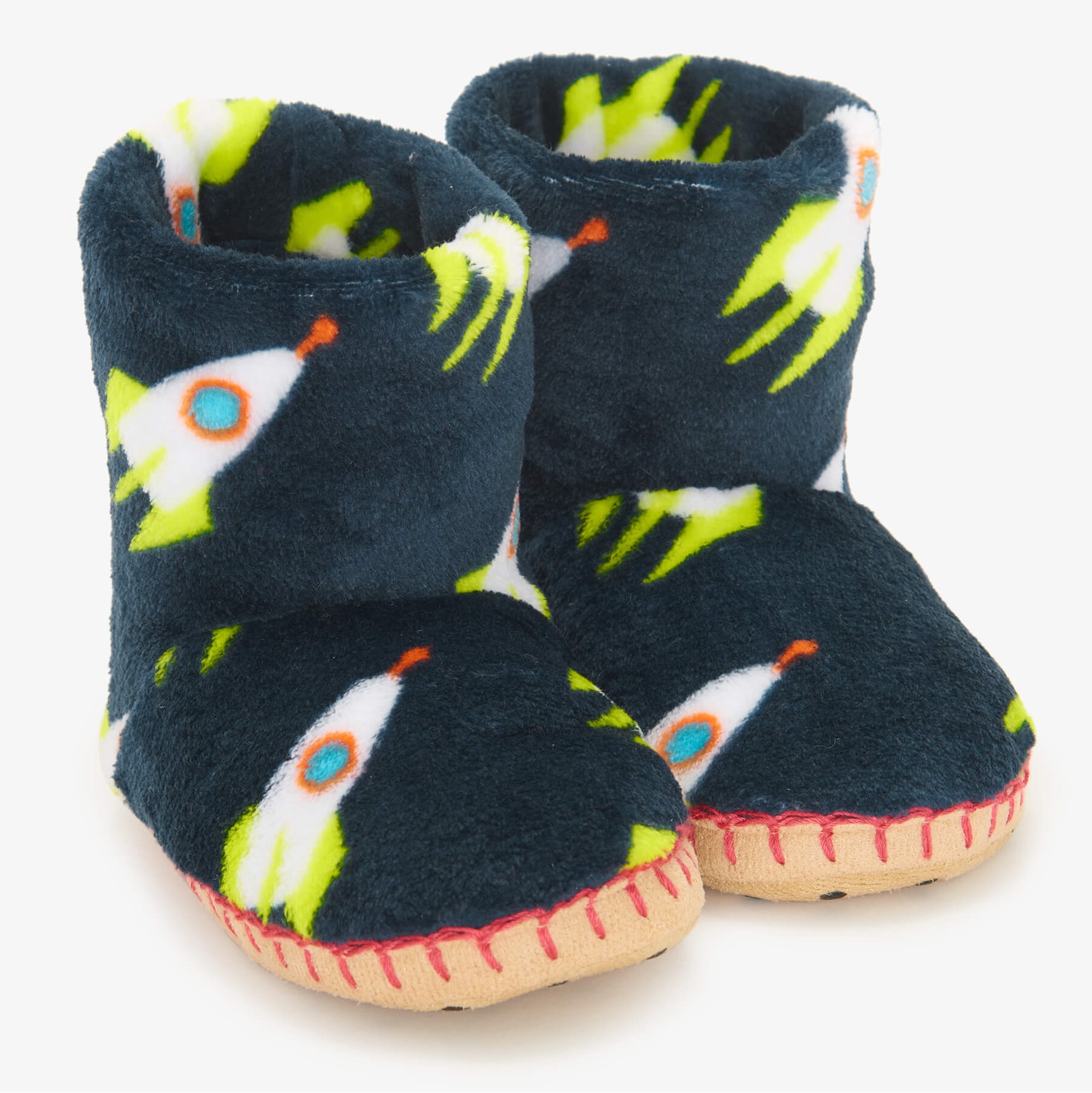 Rocket Man Fleece Slippers 1