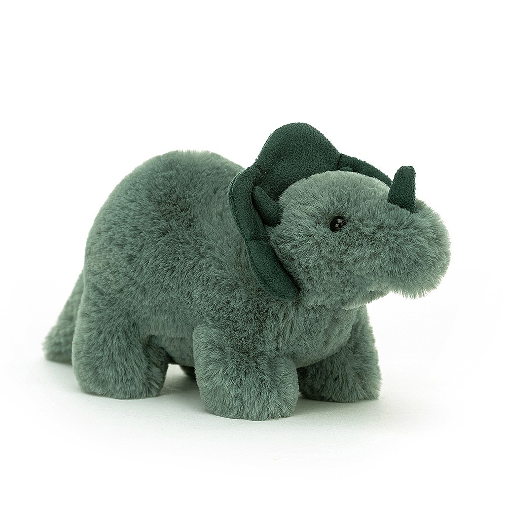 Fossilly Mini Triceratops by Jelly Cat (small) 1