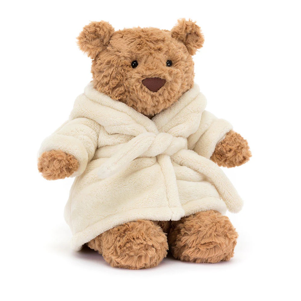 Bartholomew Bear Bathrobe Outfit by jellycat  (SOLD OUT) 2