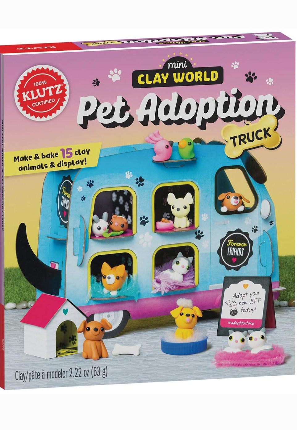 Mini Clay World Pet Adoption Truck 1