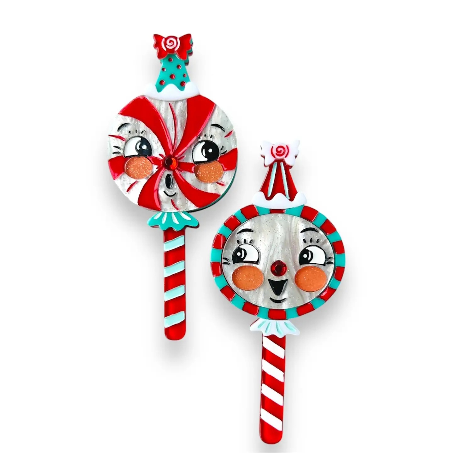 Merrymints Brooch Set 2