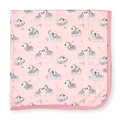 Pink Little Ones modal swaddle blanket 1