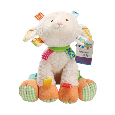 Taggies Sherbet Lamb Soft Toy 2
