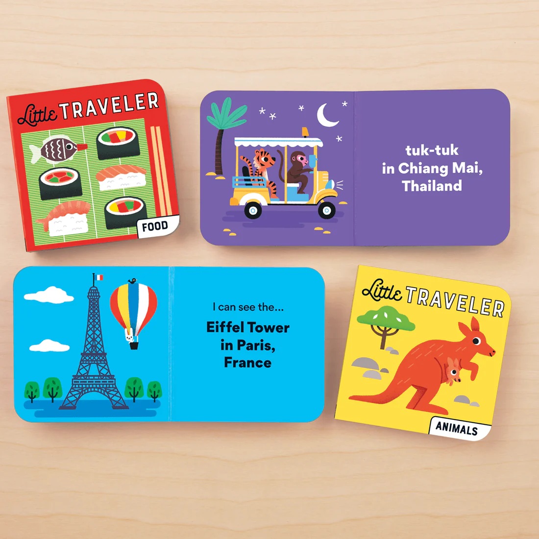 Little Traveler board book set 2