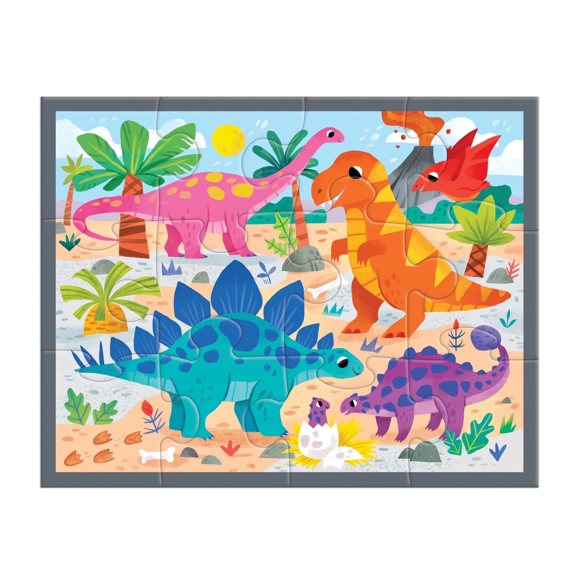 Mighty Dinosaurs 12 Piece Pouch Puzzle 3