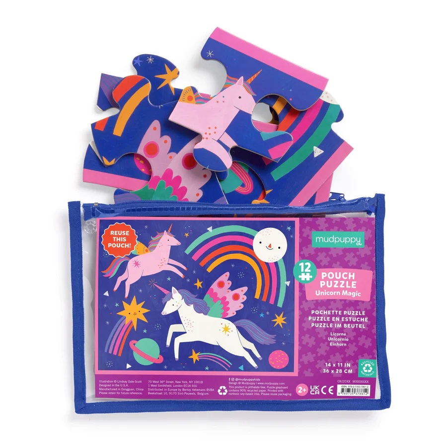 Unicorn Magic 12 Piece Pouch Puzzle 2