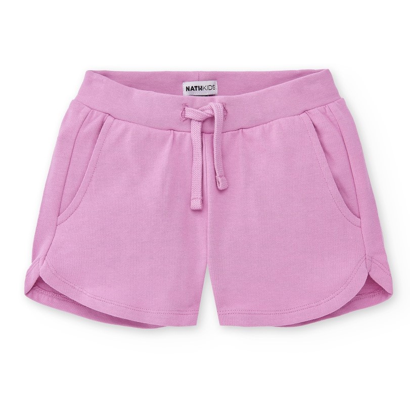 Pink Knit Shorts 1