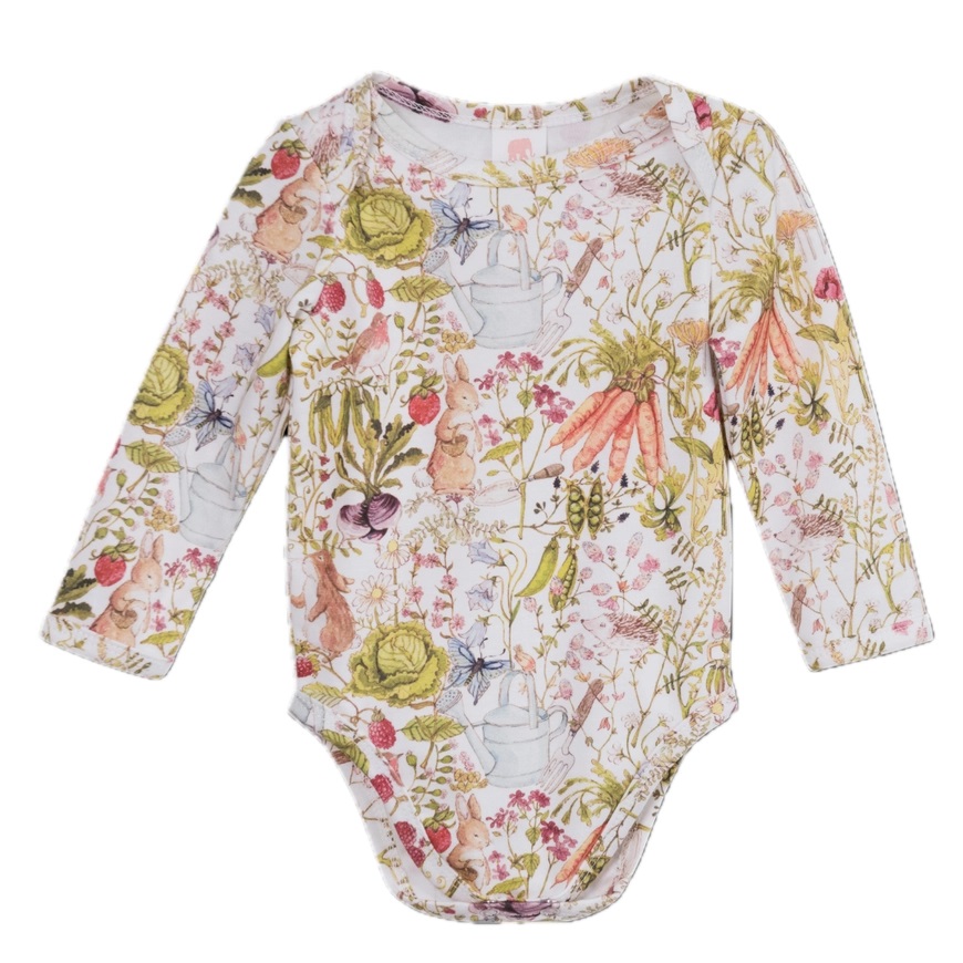 Garden Rabbit Organic LS Bodysuit 1