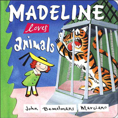 Madeline loves animals (board book) 1