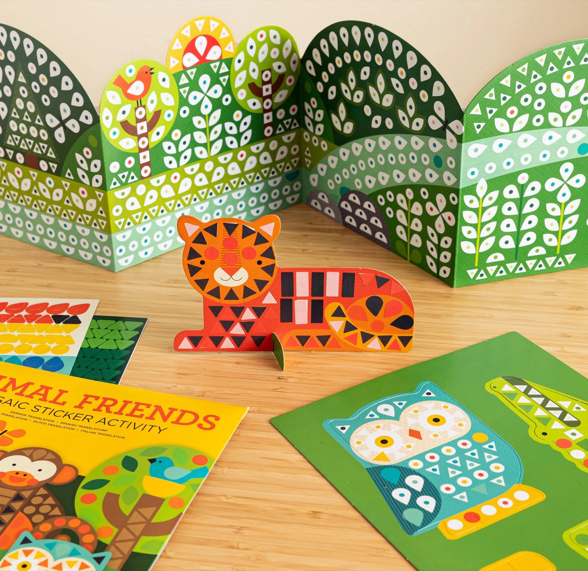 Animal Friends Mosaic Sticker Activity 2