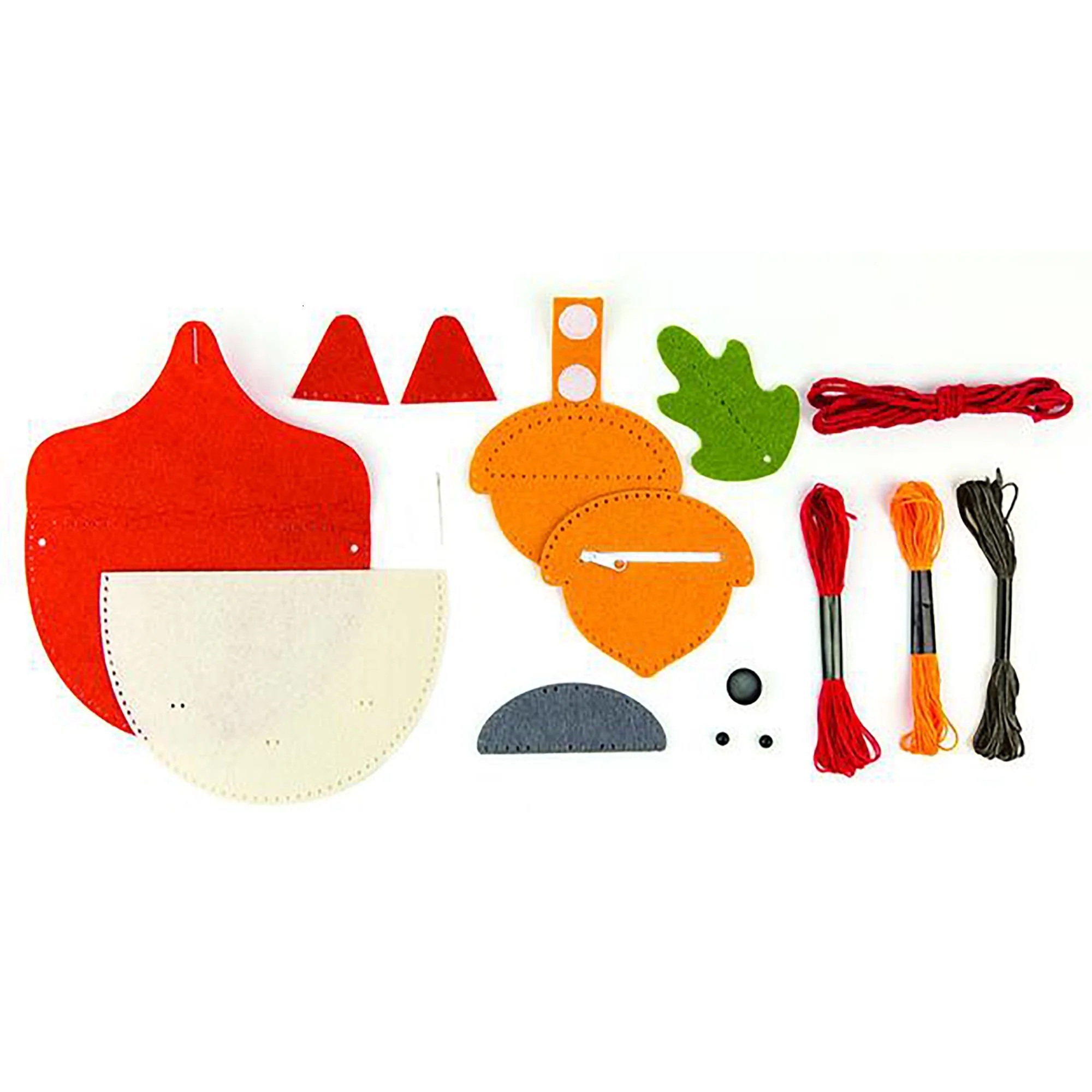 Woodlands Fox My Felt Bag Kit 2