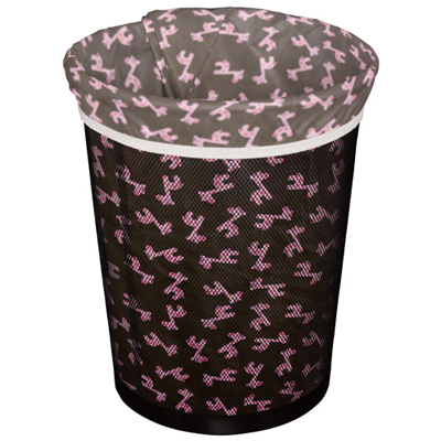 Pink Giraffe reusable trash bag (5 gallon) 1