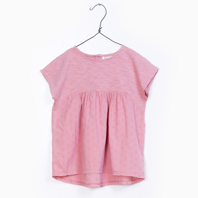 Mineral pink organic cotton tunic 1