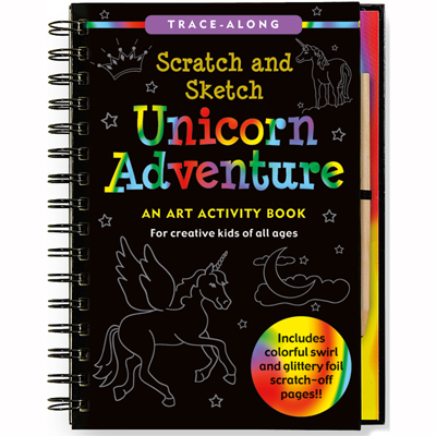 Scratch and sketch unicorn adventures 1