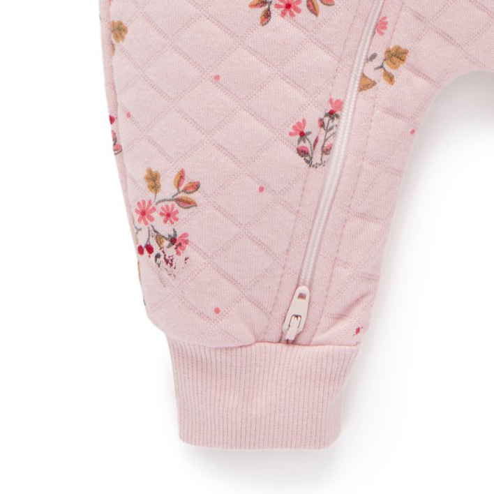 Acorn and squirrels quilted hooded suit - 6-12 months 3