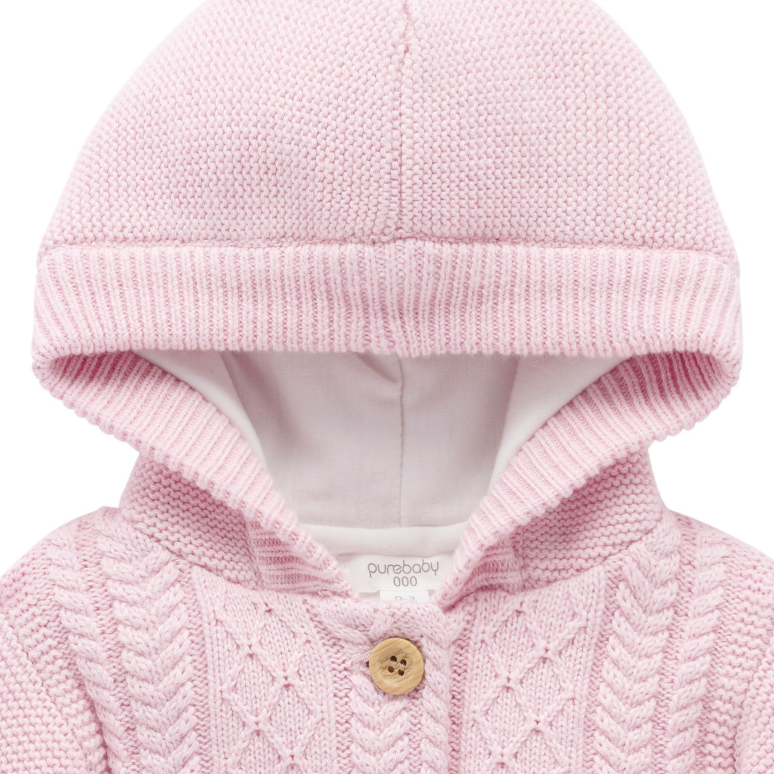 Cable Padded Jacket in Primrose 2