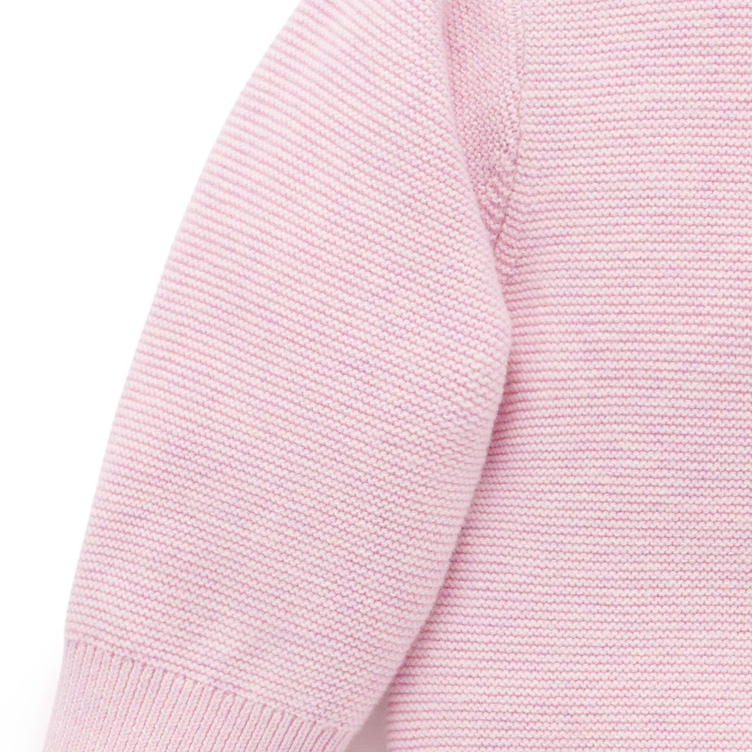 On the Farm Sweater in Pink by Pure Baby 2