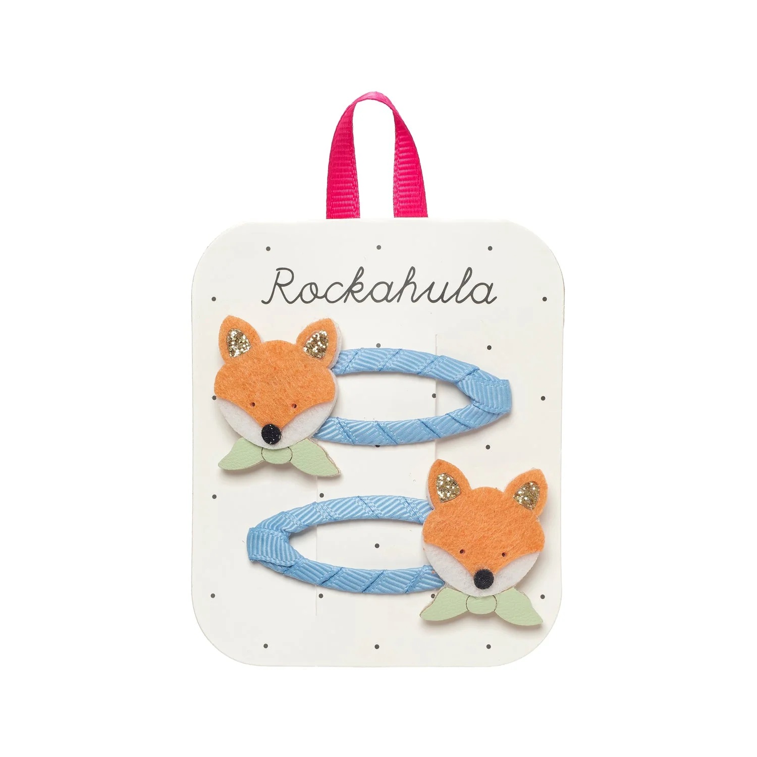 Fancy Fox Hair Clips by Rockahula 1