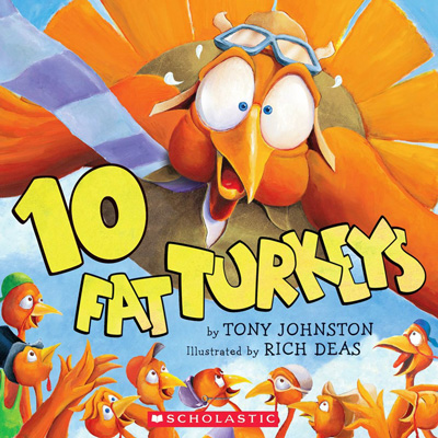 Ten Fat Turkeys board book 1