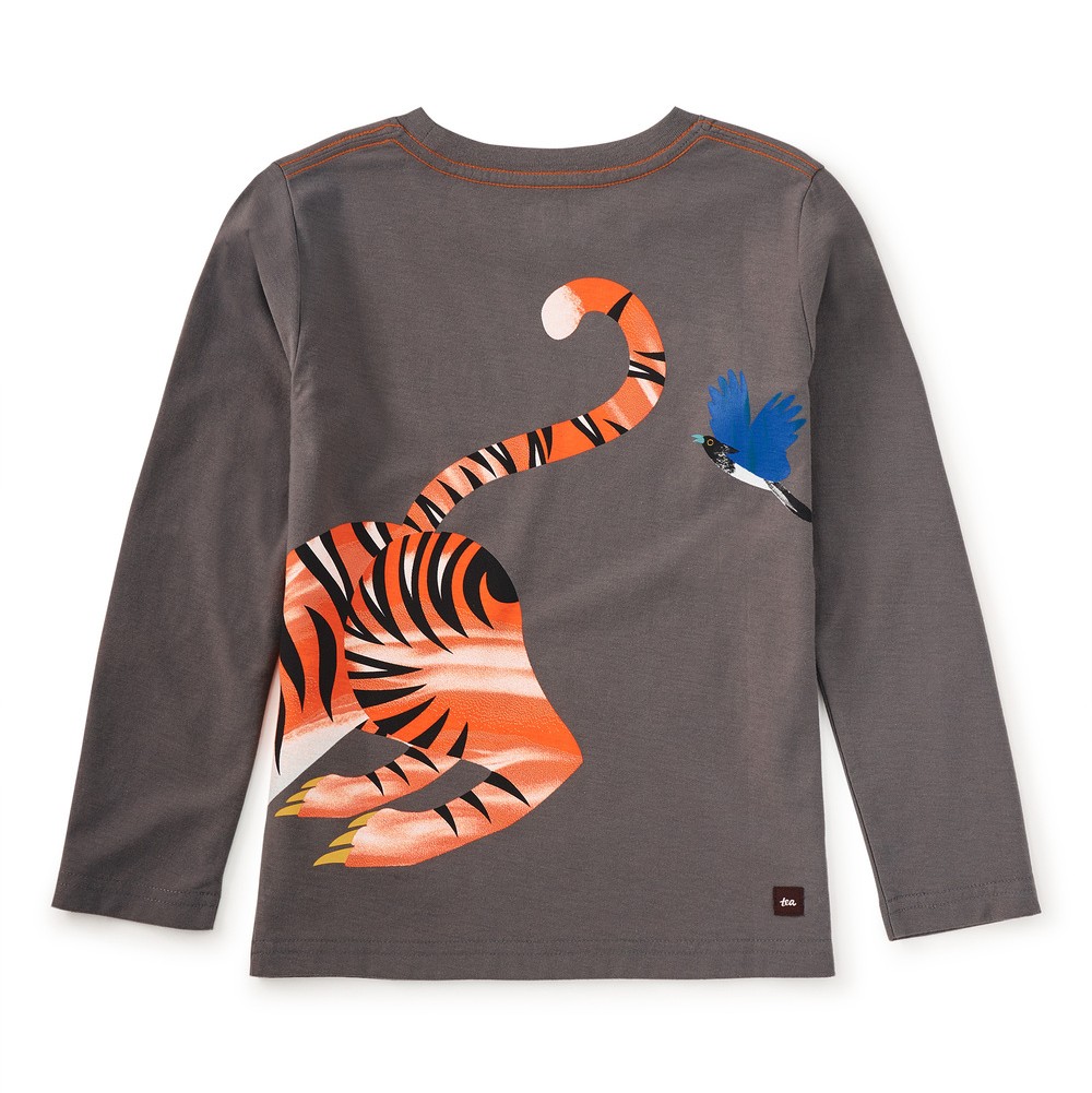Double-sided Tiger and Magpie Tee 2