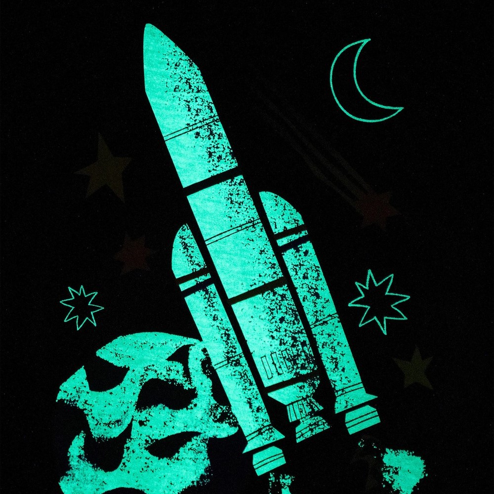 Glowing Rocket Graphic Tee 2