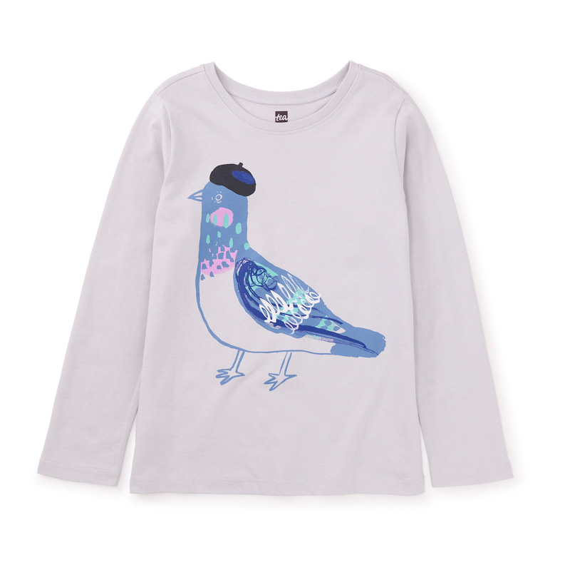 Parisian Pigeon Graphic Tee 1