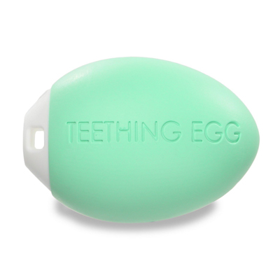The Teething Egg - Mint Green 2