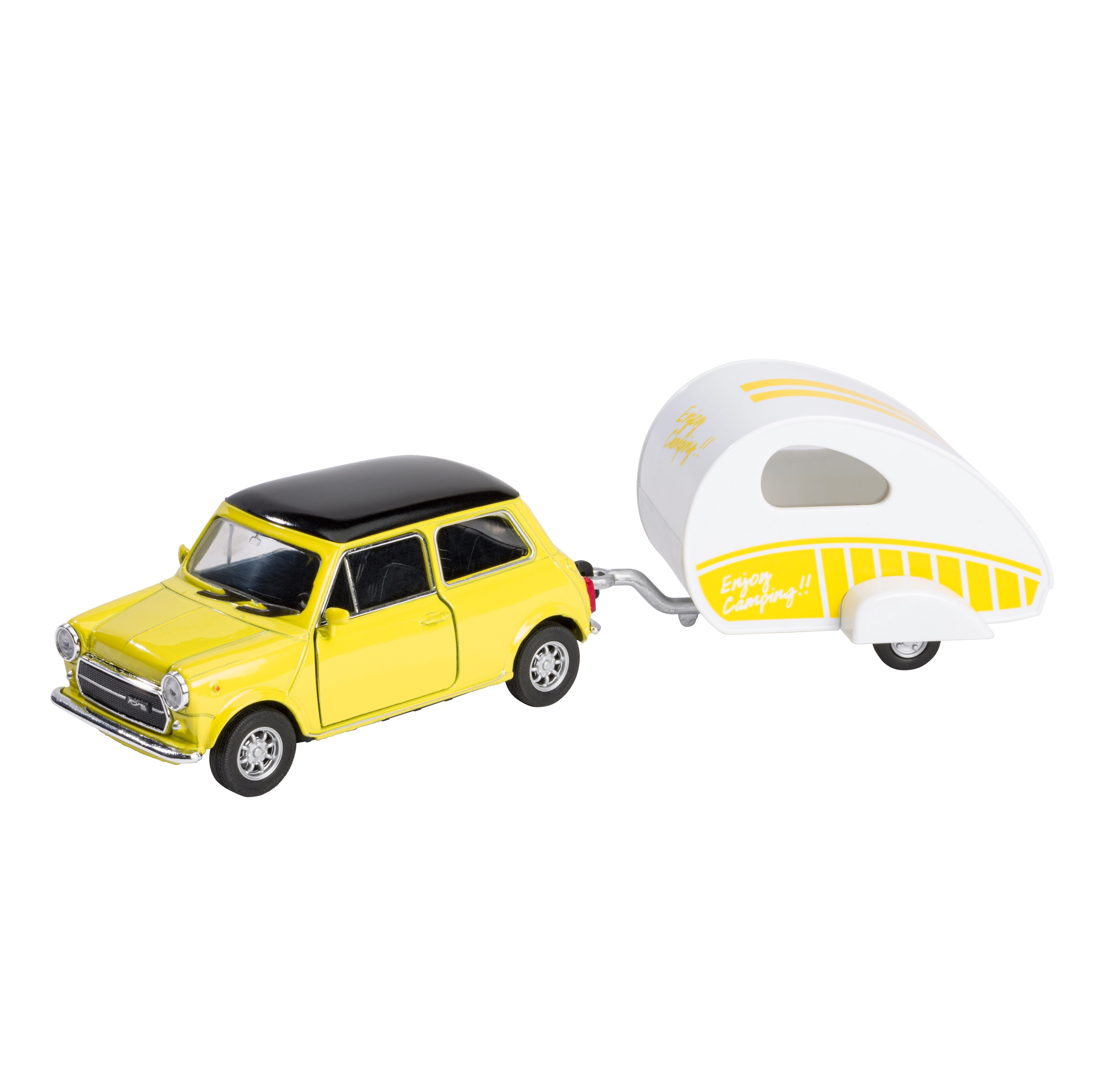 Mini Cooper Retro Caravan Set 2