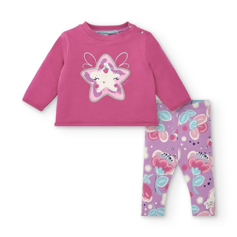 Stars Sweatshirt and Leggings Set 1